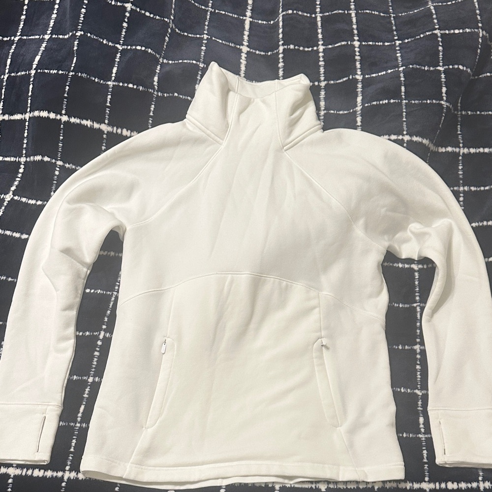 Elegant Cream Turtleneck Sweater